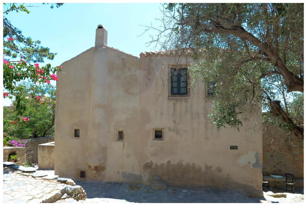 Nefeli Castle Stone House Inside The Fortress Monemvasía Exterior foto